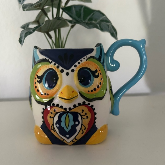 Espana Bocca earthenware owl mug! - Picture 6 of 6